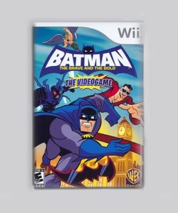 BATMAN BRAVE AND THE BOLD / NINTENDO WII - IMÁN NEVERA 2"x3" (caja retro juego - Imagen 1 de 3