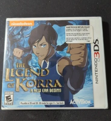 The Legend of Korra A New Era Begins Nintendo 3DS, 2014 usado precintado Foto 1 de 2
