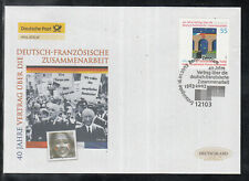 Germany 2003 - German-French cooperation on beautiful FDC