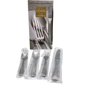 Lenox Vintage Jewel Frosted 5 piece flatware place setting set replacements - Picture 1 of 9