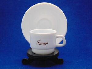 Vintage ESPRESSO COFFEE cup & saucer - LAVAZZA cafe - ITALY. WORTH A LOOK!