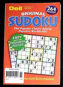 Dell Sudoku Original Special Puzzle Magazine Book NEW July 2022 - Picture 1 of 7