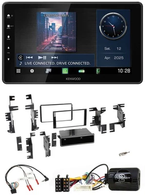 Kenwood Lenkrad Bluetooth USB DAB Autoradio für Nissan Cube Frontier Juke Navara - Bild 1 von 4