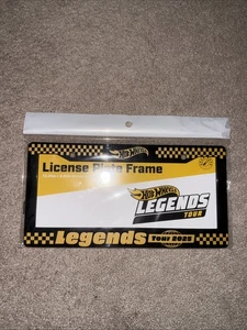 Hot Wheels Legends Tour 2025 Official License Plate Frame - Picture 1 of 2