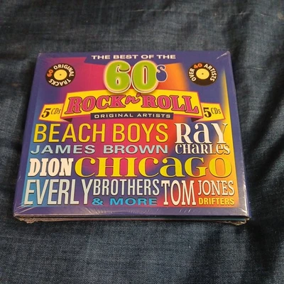 60s Rock n Roll - The Best Of CD- Beach Boys, Tom Jones, Everly Bros Chicago New — 第 1/4 张图片
