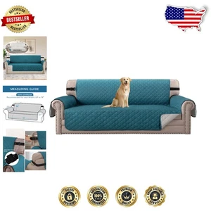 Oversized Sofa Slipcover - Durable, Machine Washable & Pet-Friendly Design - Picture 1 of 8