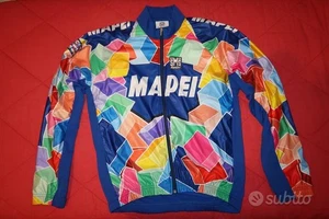 giacca invernale bici Mapei Santini tg xl in eccellenti condizioni. - Foto 1 di 4