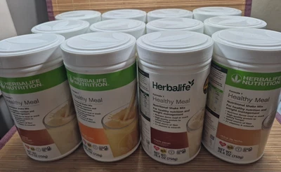 Herbalife® Fórmula 1 Comida Saludable Mezcla Nutricional Batido ~ Elige Sabores ~ NUEVO Foto 1 de 4
