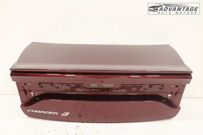 Dodge Charger 2015-2018 maletero cubierta tapa panel terciopelo rojo perla OEM Foto 1 de 4