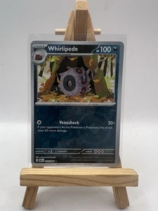Whirlipede 055/086 Reverse Holo Card : SV-10.5 Black Bolt : Pokemon TCG NM - Picture 1 of 13