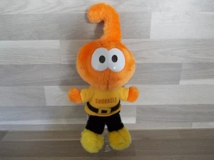 Snorks Schnorchel Stofftier Puppe orange von Applause 1983 vintage H22cm - Picture 1 of 3