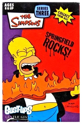 ¡Los Simpson Springfield Rocks! Figura Campamento Banda Homero Bust Ups Serie 3 Foto 1 de 3
