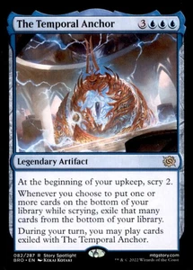 MTG - The Temporal Anchor The Brothers' War #82 Rare LP - Picture 1 of 2
