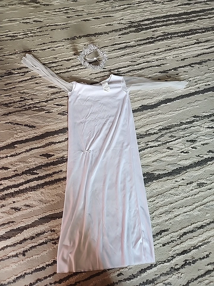 Halloween Sale: Angel With Headband Costume Girls - Image 1 of 1