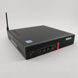 Lenovo Windows 11 PC M630e i3 8th Gen 4GB 128GB SSD Mini Computer HDMI i3-8145U - Afbeelding 1 van 12