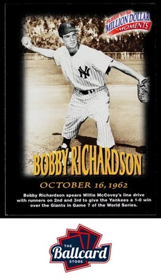1997-98 Fleer Million Dollar Moments #27 Bobby Richardson - Image 1 of 2
