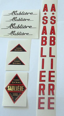 Andre Sabliere juego de calcomanías vintage francés elección de temprano o tarde Foto 1 de 2