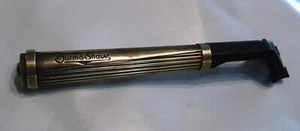 Vintage Burma Shave brass-handled razor, 1.8 oz, 5" long, used, no cartridges - Picture 1 of 5