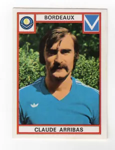 PANINI FOOTBALL 76 Claude Arribas -- Bordeaux -- N°46 /RU97 - Picture 1 of 1