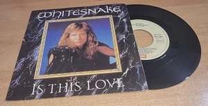 WHITESNAKE Is this love DAVID COVERDALE DEEP PURPLE 7" SPAIN SINGLE VINYL RARE - Picture 1 of 3