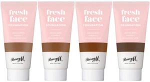 Barry M Cosmetics Fresh Face Lightweight Liquid Foundation Infused with Hyaluron - Picture 1 of 12
