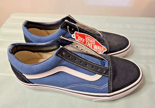 Vans Off The Wall Uomo TG 7 5 Donna 9 Low Top Colore Blu Stile 508731