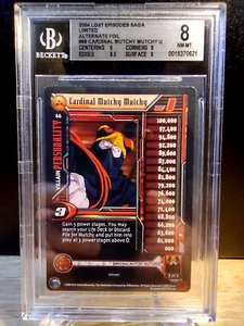 DBZ CCG DRAGON BALL GT CARDINAL MUTCHY MUTCHY LV1 #66 LIMITED FOIL BGS 8.5 2004 - Picture 1 of 2