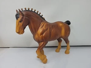 Vintage Breyer Traditional Horse Clydesdale Stallion Pls See All Pics. - Picture 1 of 24
