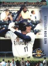 2003 Charleston River Dogs Multi-Ad #13 Nate Dion
