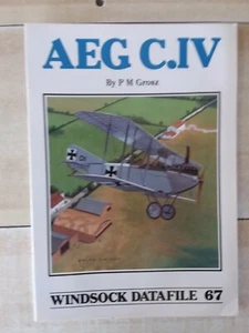 WINDSOCK DATAFILE 67 - AEG C.IV, new SB ,German a/c - Picture 1 of 2