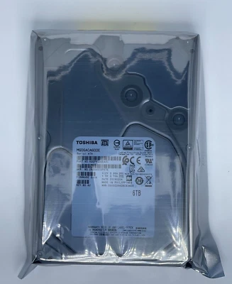 TOSHIBA SERIAL ATA MG06ACA600E SATA3 6TB 3.5IN  7200RPM HDD - Image 1 of 2