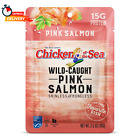 Wild Caught Alaskan Pink Salmon in Spring Water 25 Oz Packet Box of 12