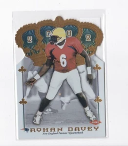 ROHAN DAVEY 2002 PACIFIC CROWN ROYALE FOOTBALL DIE-CUT LSU ROOKIE-SHIPS FREE - Picture 1 of 22