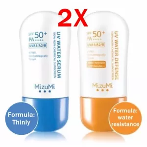 Set 2 MizuMi Protector Solar UV, Fórmula Fina y Resistente al Agua 100% No Químico - Imagen 1 de 9