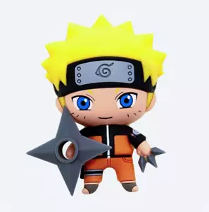 Naruto Shippuden 3D Chibi Naruto con imán Shurikin, imán Naruto - Imagen 1 de 2