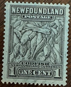 Newfoundland #184 Used Codfish 1932-37 - Picture 1 of 2