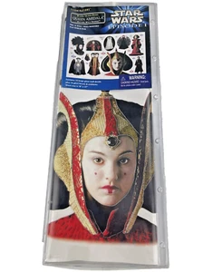 Calcomanía de pared Star Wars Brilla en la oscuridad Episodio 1 Reina Amidala Amenaza Fantasma 12 - Imagen 1 de 2