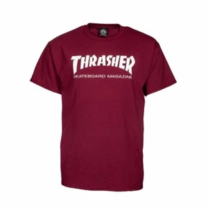 Camiseta para hombre con logotipo de revista Thrasher marrón - Imagen 1 de 1