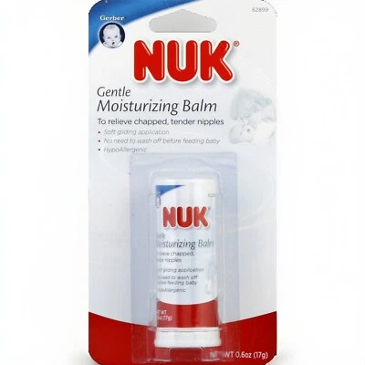 Nuk Gerber Bálsamo Hidratante Suave para Aliviar Pezones Tiernos agrietados NUEVO Foto 1 de 3