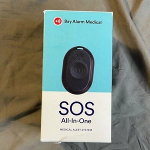 Bay Alarm SOS All In One Medical Alert System In Home/Auto Fall Detection Bundle - Picture 1 of 6