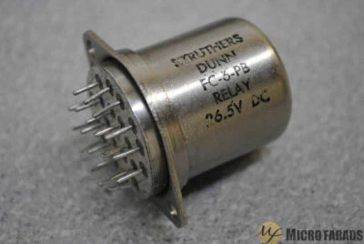 STRUTHERS DUNN RELAY FC6 PB 26.5VDC GOVERNMENT SURPLUS 20 PIN - Image 1 of 3