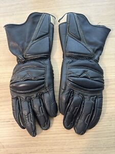 Held Motorcycle Leather Racing Gloves Size 8.5