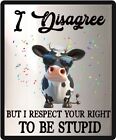 Funny Cow Humor Getting Old Refrigerator Magnet