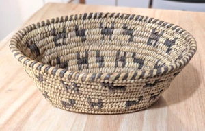 early 20th century native american small basket/7.5"x5.25"x3" - Picture 1 of 6