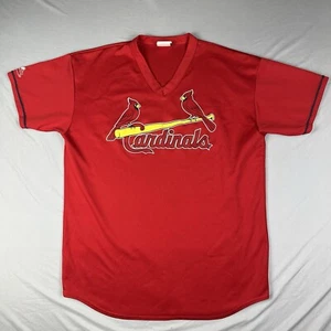 St Louis Cardinals Authentic Vintage Majestic Batting Practice Jersey Size XL - Bild 1 von 11