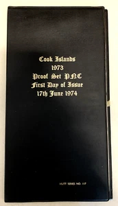 1973 Cook Islands Proof Set First Day Of Issue Coin Set 17th June 1974 - Picture 1 of 11