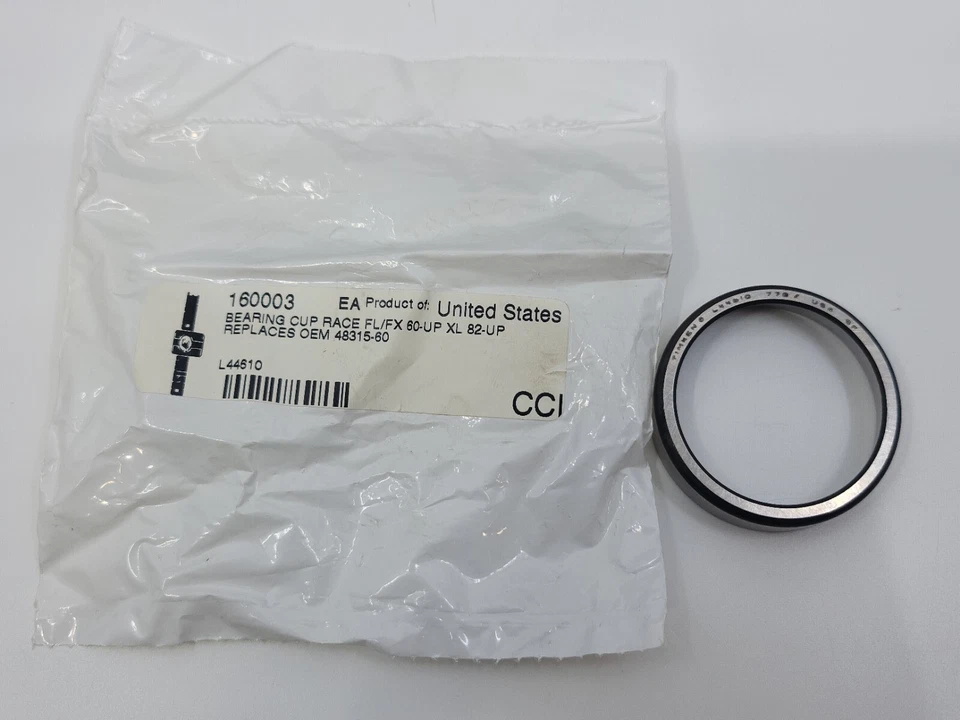 Custom Chrome Harley Davidson OEM 48315-60 Steering Head Bearing Cup NEW USA - Image 1 of 1