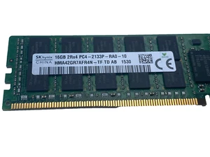 Hynix 16GB 2Rx4 PC4-2133P  HMA42GR7AFR4N-TF TD AB Server RAM. - Picture 1 of 2