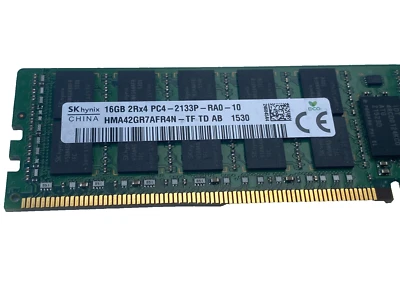 Hynix 16GB 2Rx4 PC4-2133P  HMA42GR7AFR4N-TF TD AB Server RAM. - Bild 1 von 2