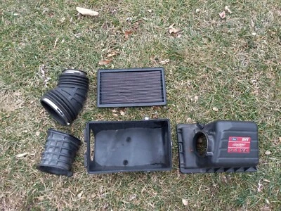 1999-2004 Ford Lightning caixa de ar de entrada 5.4L SVT supercharger fabricante de equipamento original K&N filtro F150 - Imagem 1 de 4